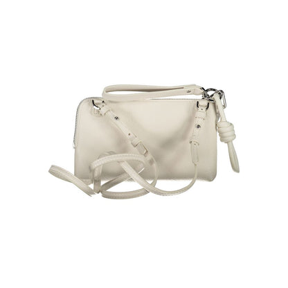 Bolso de mano de polietileno blanco