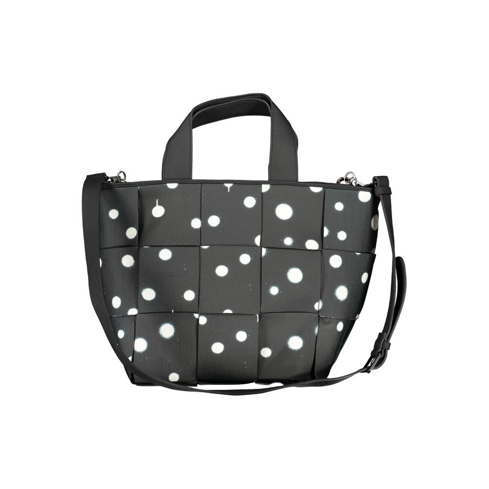 Bolso de mano de polietileno negro