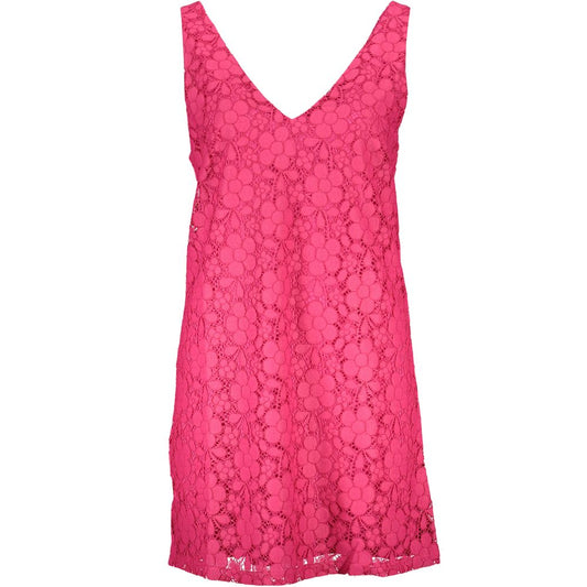 Vestido de viscosa rosa Desigual