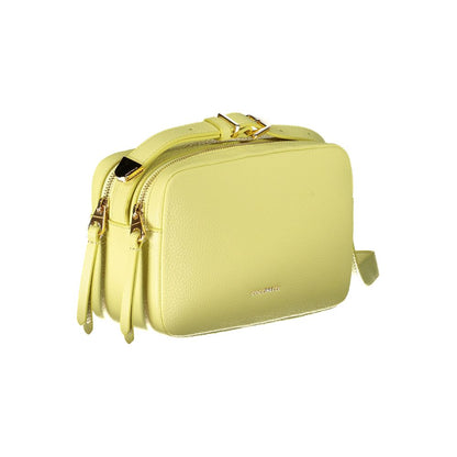 Bolso de cuero amarillo