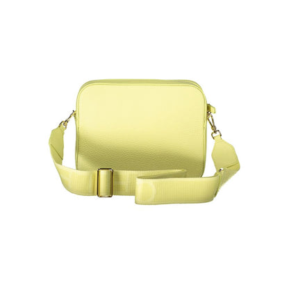 Bolso de cuero amarillo