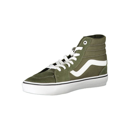 Zapatillas Vans de poliéster verde