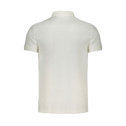 Polo de algodón blanco de Calvin Klein