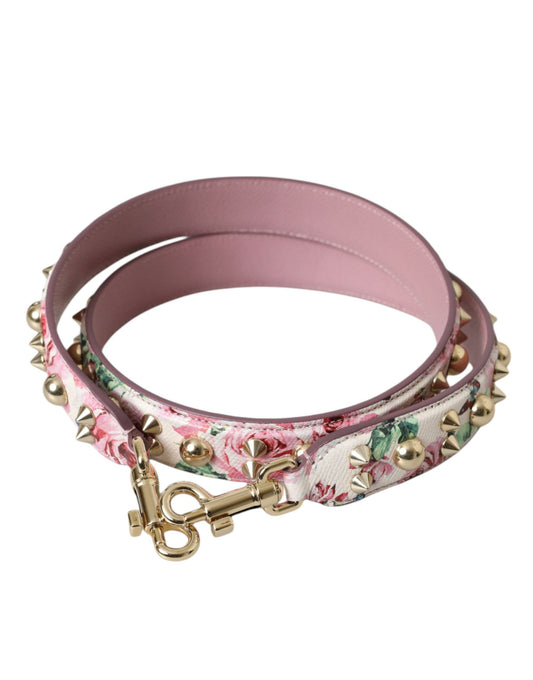 Correa para el hombro con accesorio de bolso floral rosa