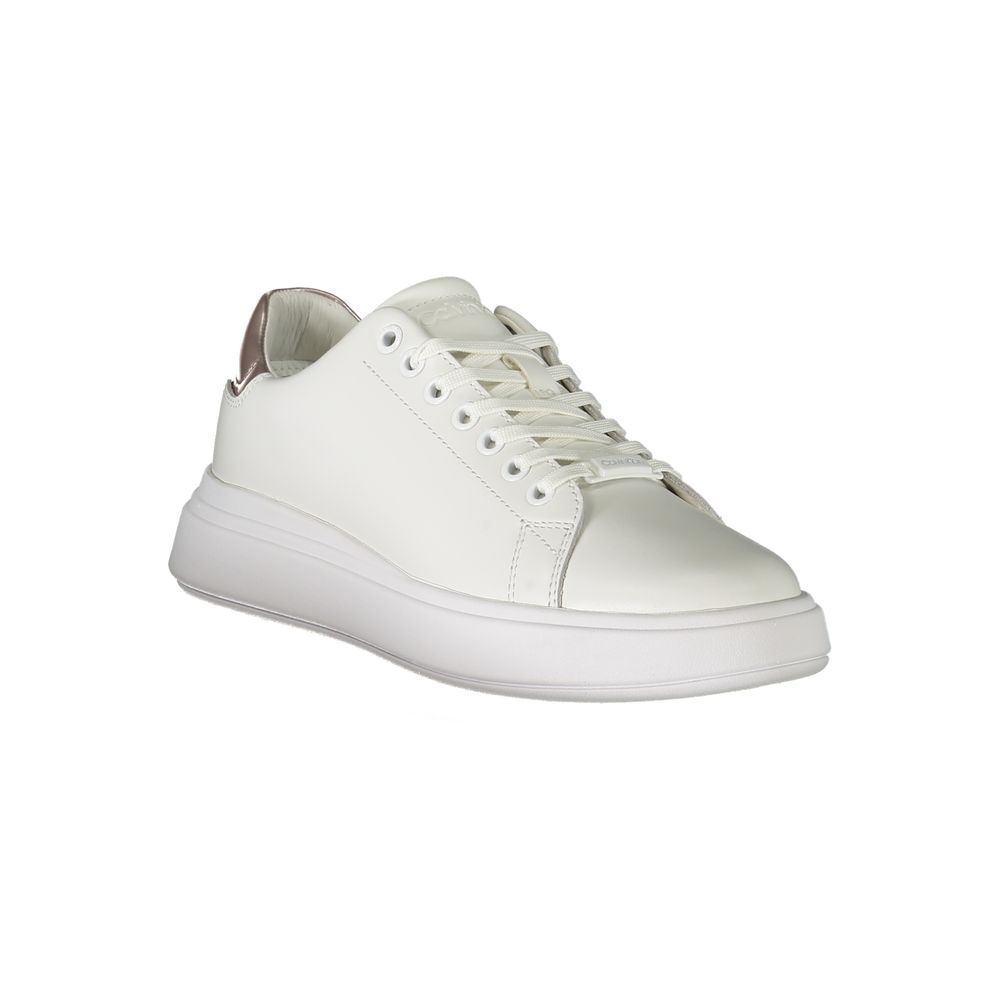 Zapatillas Calvin Klein blancas de poliéster