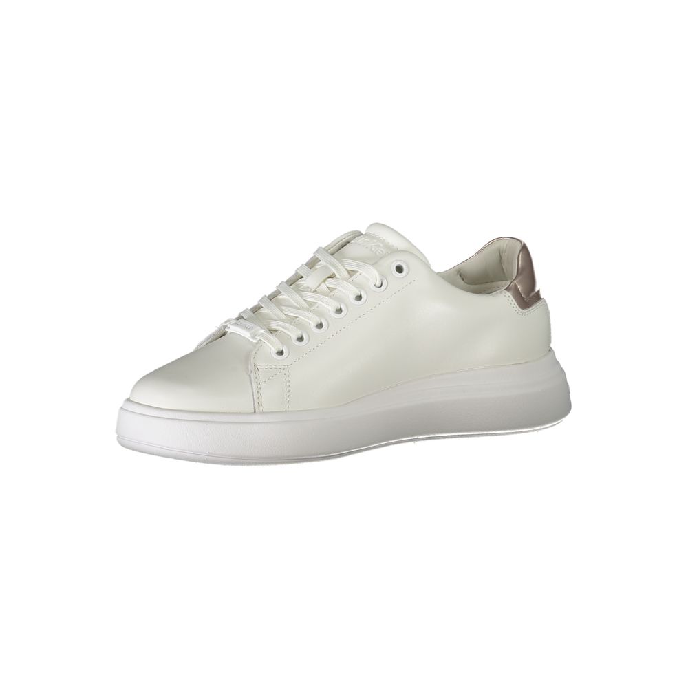 Zapatillas Calvin Klein blancas de poliéster