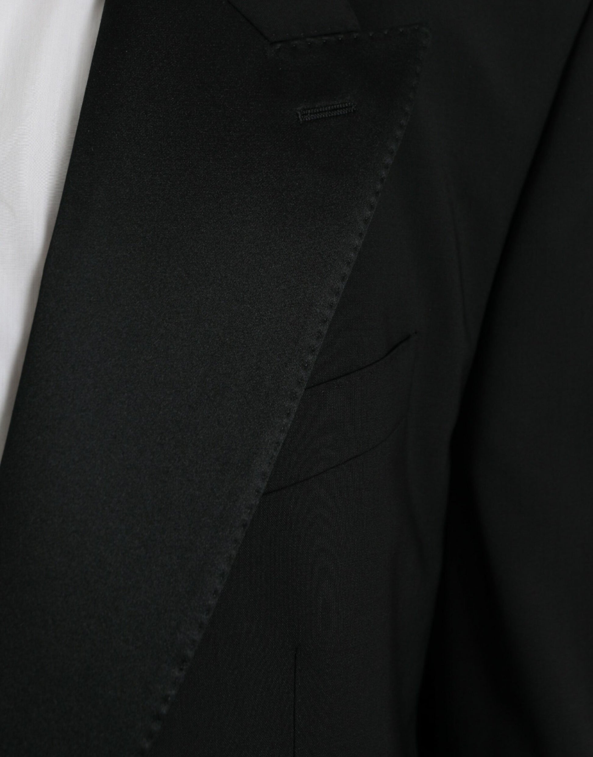 Abrigo tipo blazer de botonadura sencilla SICILIA en negro de Dolce &amp; Gabbana