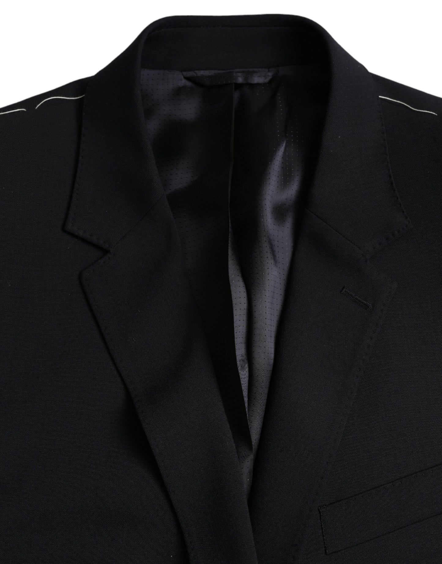Blazer de botonadura sencilla MARTINI de Dolce &amp; Gabbana en color negro