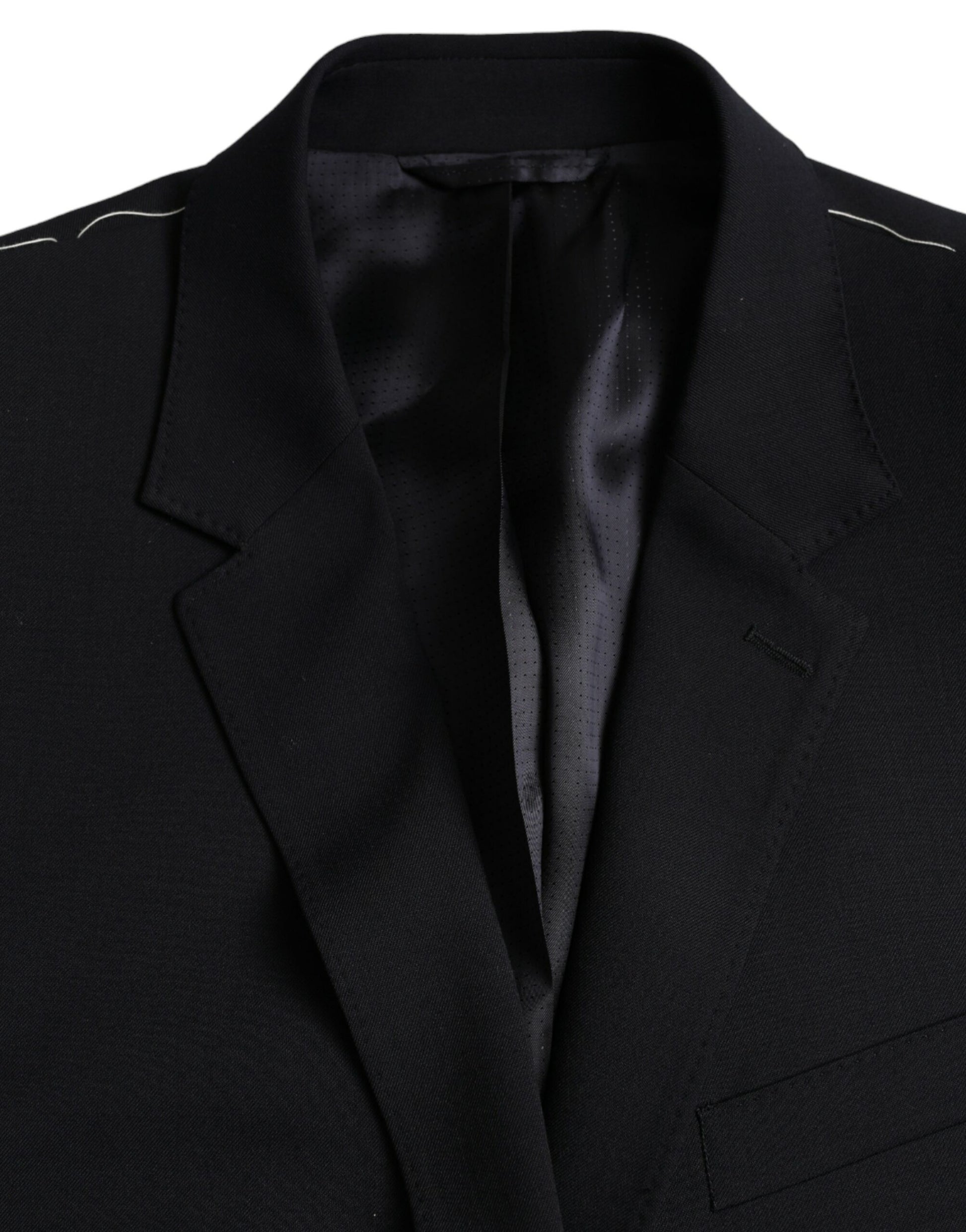 Blazer de botonadura sencilla MARTINI de Dolce &amp; Gabbana en color negro