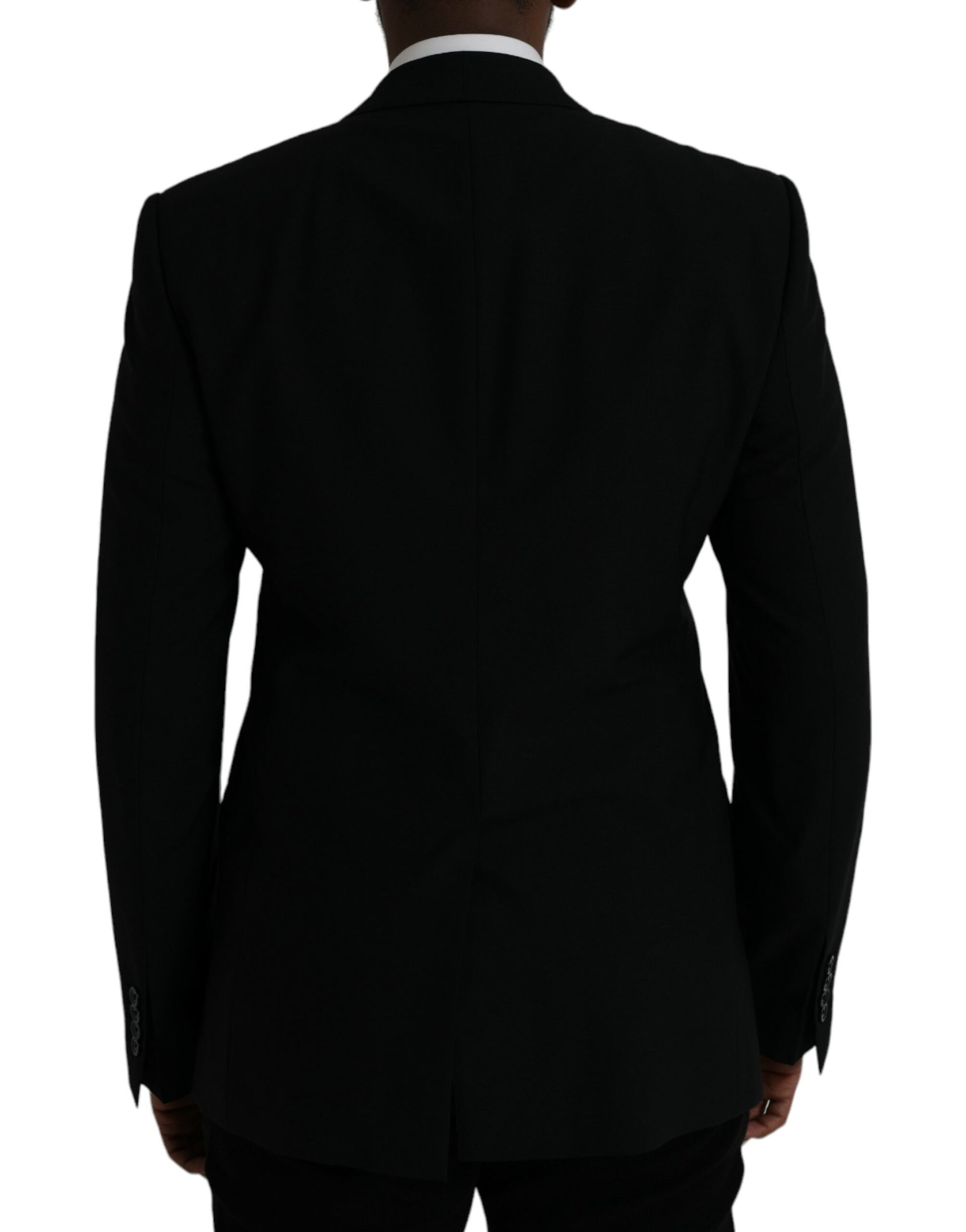 Blazer de botonadura sencilla con diseño de abeja y corona negra de Dolce &amp; Gabbana MARTINI