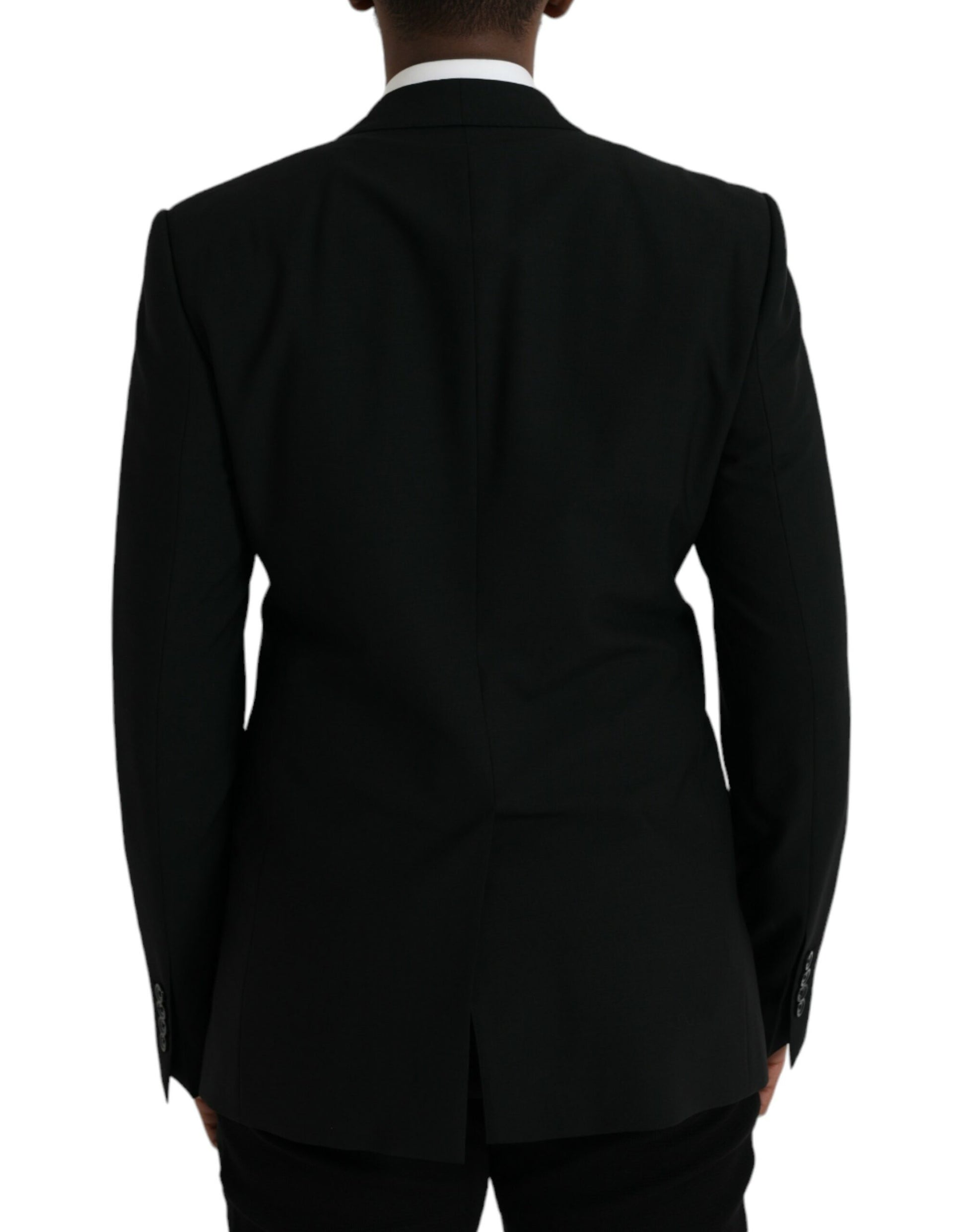 Blazer de botonadura sencilla con diseño de abeja y corona negra de Dolce &amp; Gabbana MARTINI
