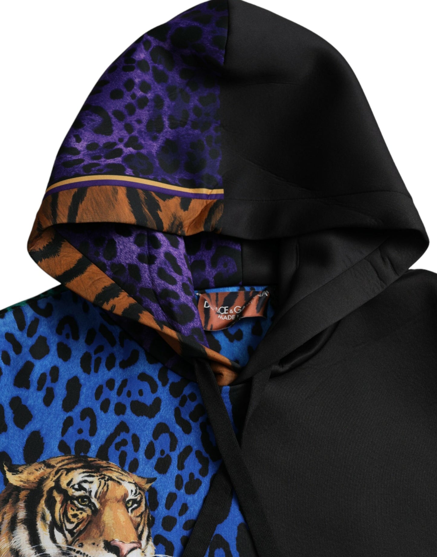 Sudadera con capucha y tigre multicolor de Dolce &amp; Gabbana