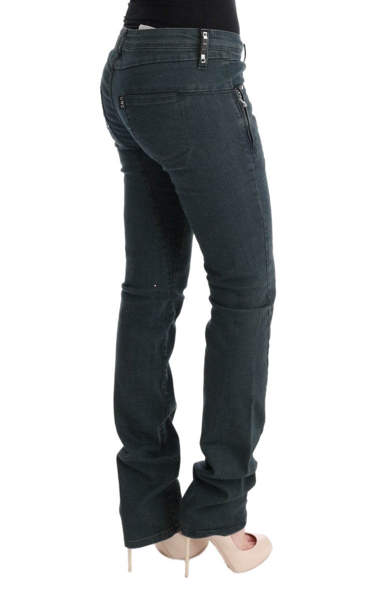 Jeans de algodón gris superslim chic de Costume National