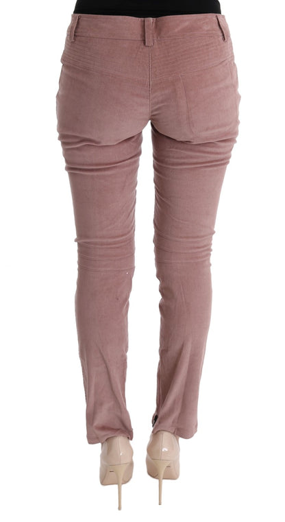 Ermanno Scervino pantalones capri elegantes en rosa