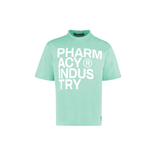 Camiseta de manga corta con logotipo de la industria farmacéutica Emerald Chic