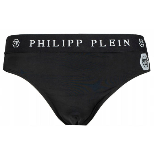 Bañador tipo slip de nailon elegante de Philipp Plein con detalle de logotipo icónico