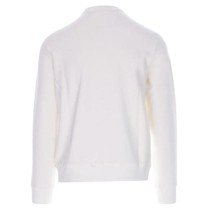 Sudadera elegante de mezcla de algodón blanca de Jacob Cohen