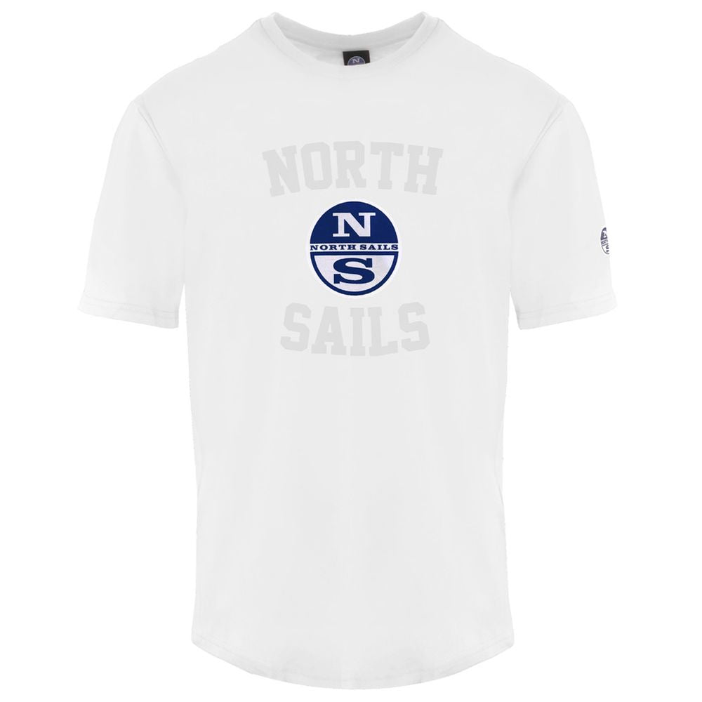 Camiseta de algodón blanca para hombre de North Sails