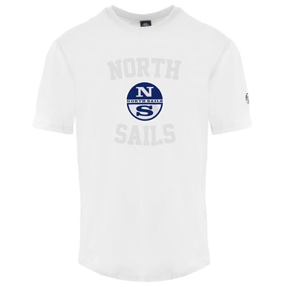 Camiseta de algodón blanca para hombre de North Sails