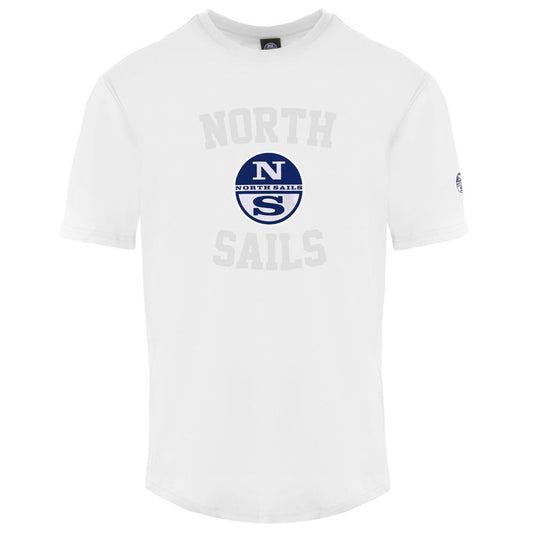 Camiseta de algodón blanca para hombre de North Sails