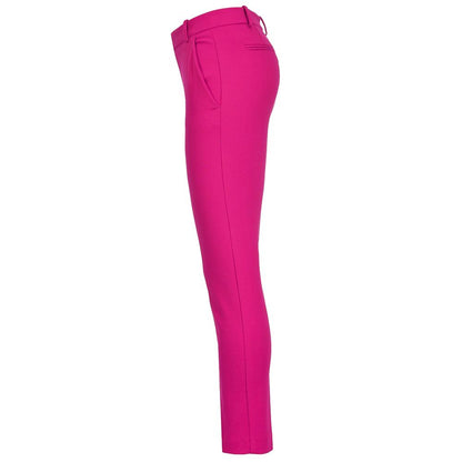 Pantalones vaqueros y pantalón de viscosa fucsia PINKO