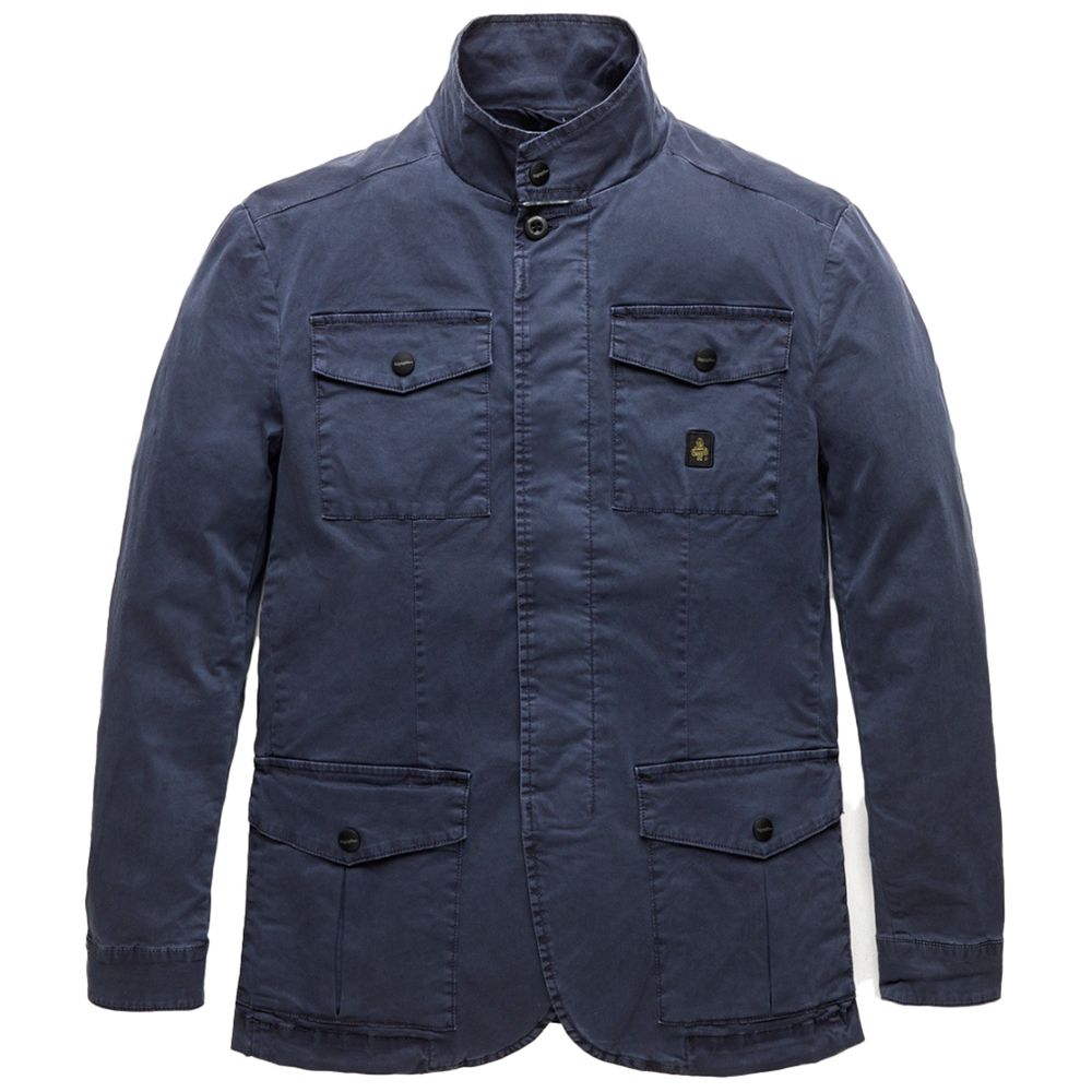 Chaqueta de algodón azul Refrigiwear