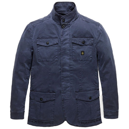 Chaqueta de algodón azul Refrigiwear
