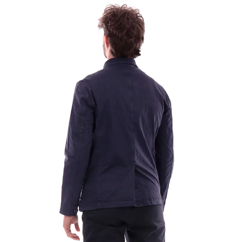 Chaqueta de algodón azul Refrigiwear