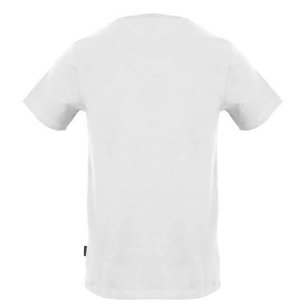 Camiseta de algodón blanca Aquascutum