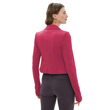 Patrizia Pepe Chaqueta Blazer Elegante Fucsia