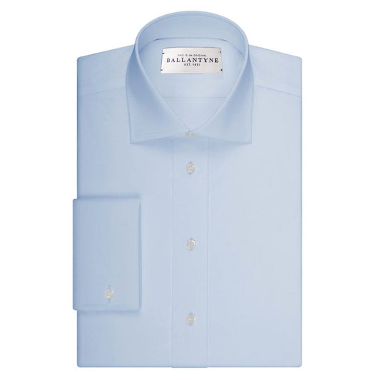 Camisa de algodón azul claro Ballantyne para hombre