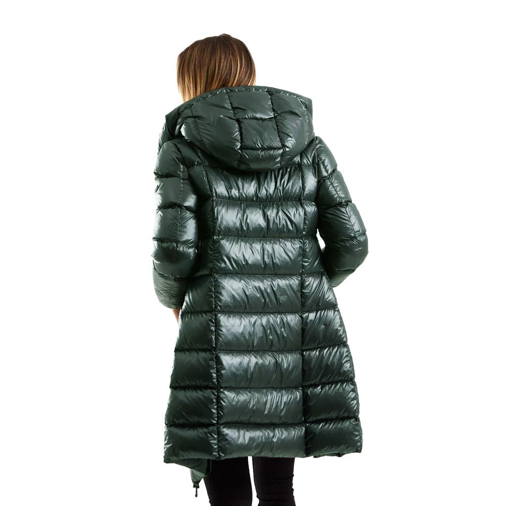 Chaqueta de mujer de poliéster verde Refrigiwear