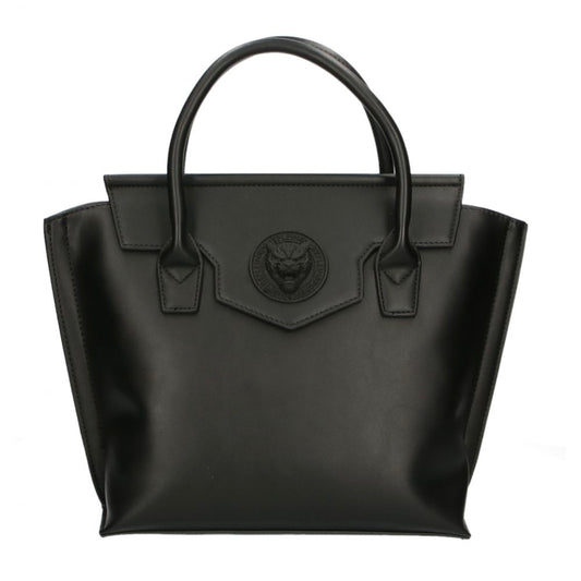 Bolso de mano elegante con imán negro Plein Sport