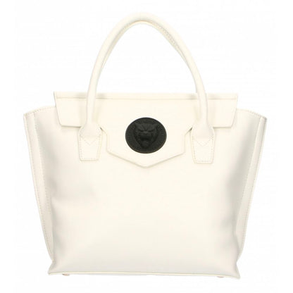 Bolso elegante blanco Plein Sport con cierre magnético