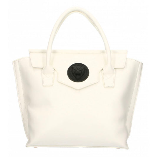 Bolso elegante blanco Plein Sport con cierre magnético