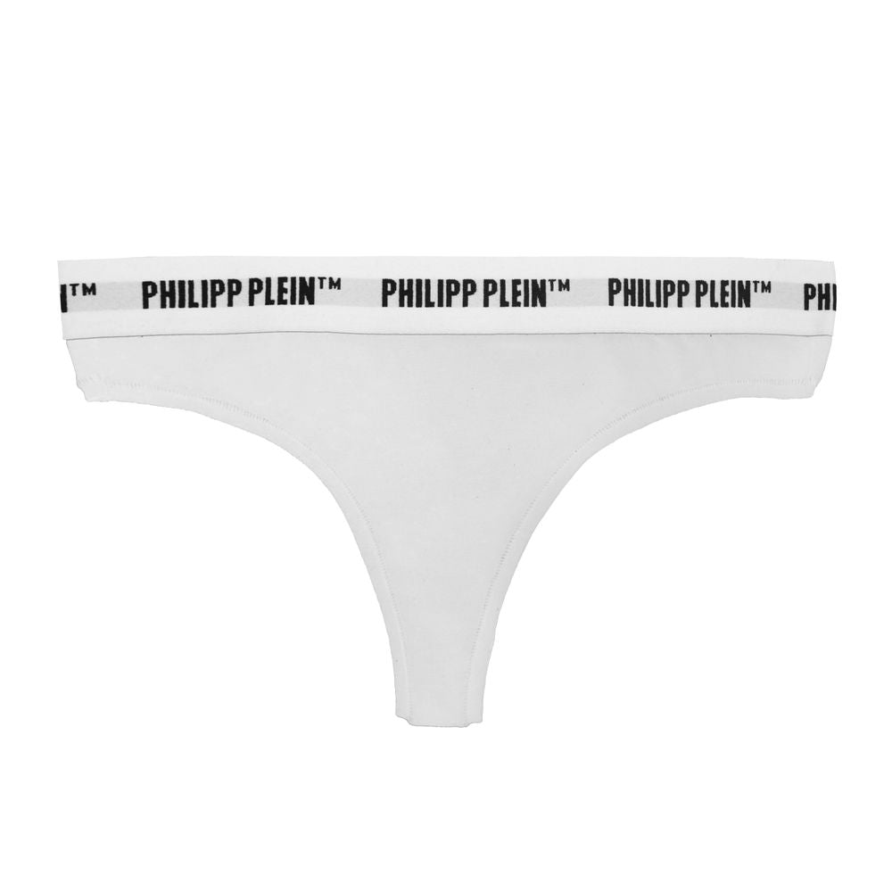 Tanga elegante blanco para mujer de Philipp Plein