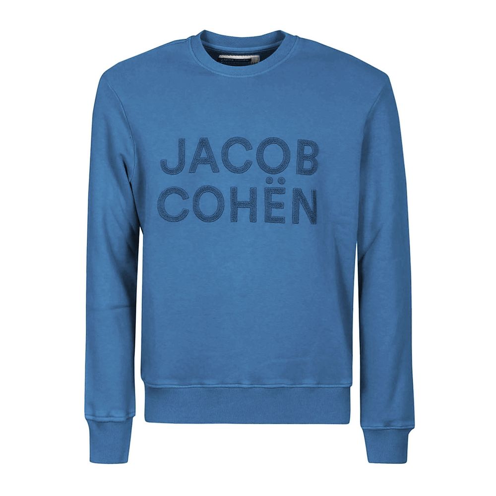 Sudadera deportiva elegante azul claro para hombre de Jacob Cohen