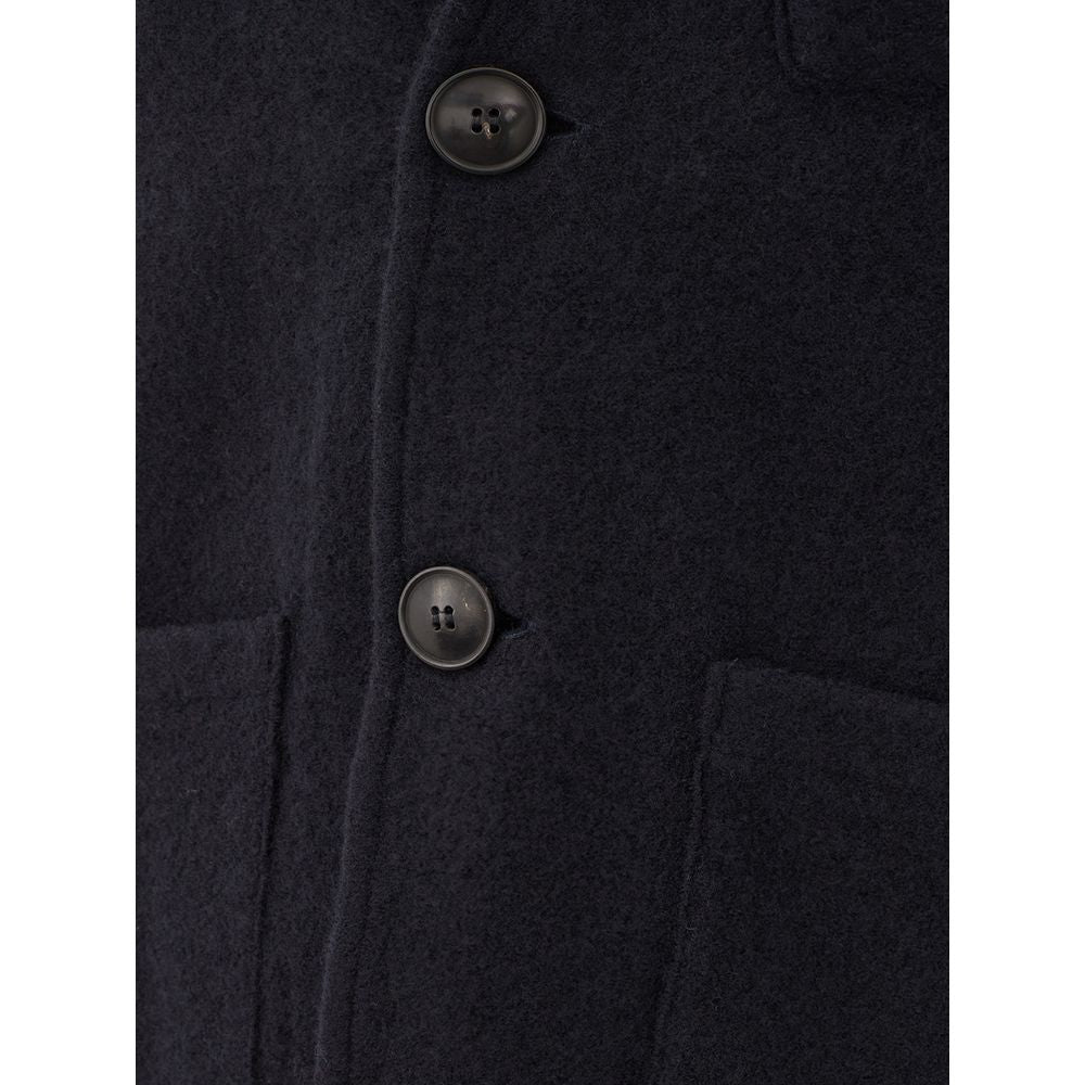 Chaqueta elegante de lana azul KANGRA para hombre