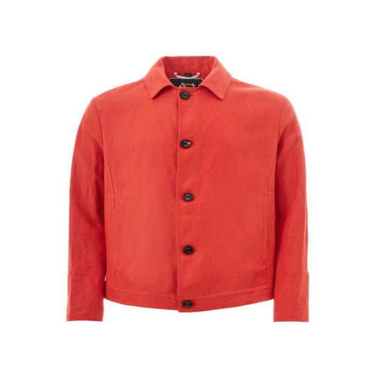 Chaqueta elegante de poliéster color naranja Sealup