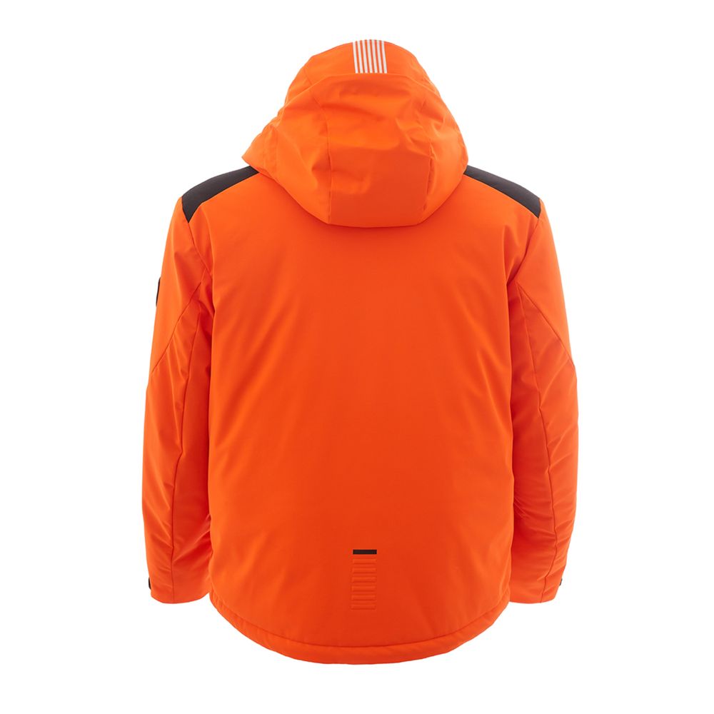 Chaqueta ligera naranja radiante EA7 Emporio Armani EA7