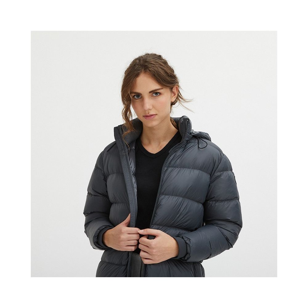 Centogrammi Gray Nylon Women Jacket