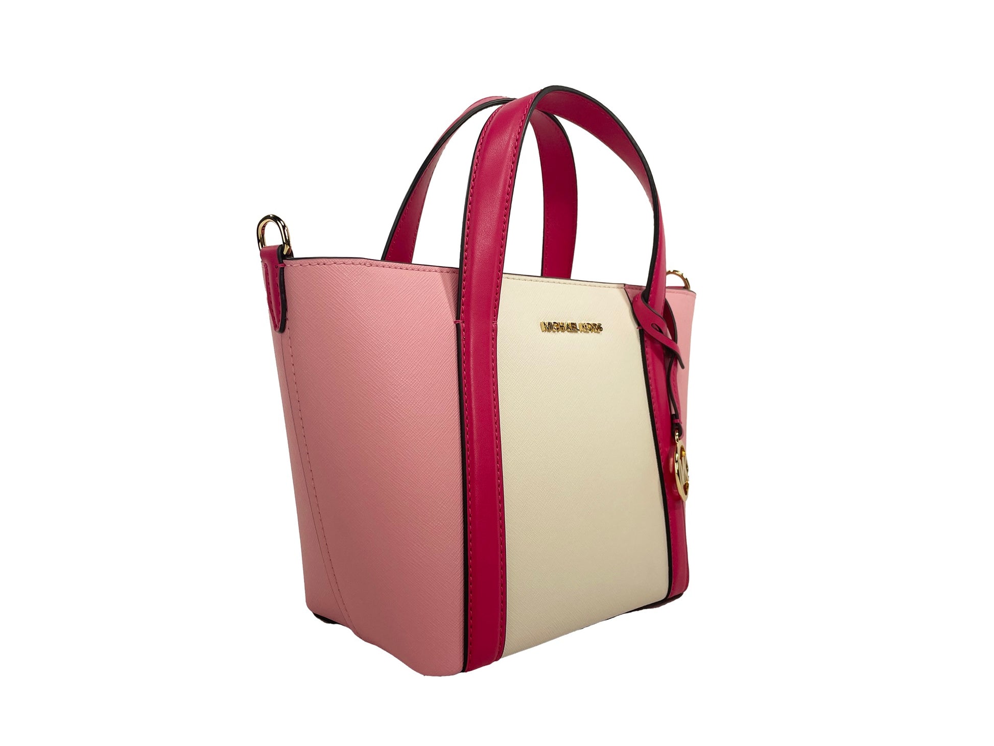 Bolso bandolera Pratt pequeño rosa eléctrico