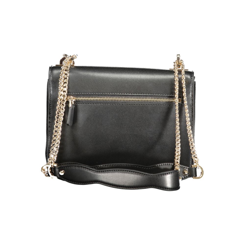 Bolso de mano de polietileno negro