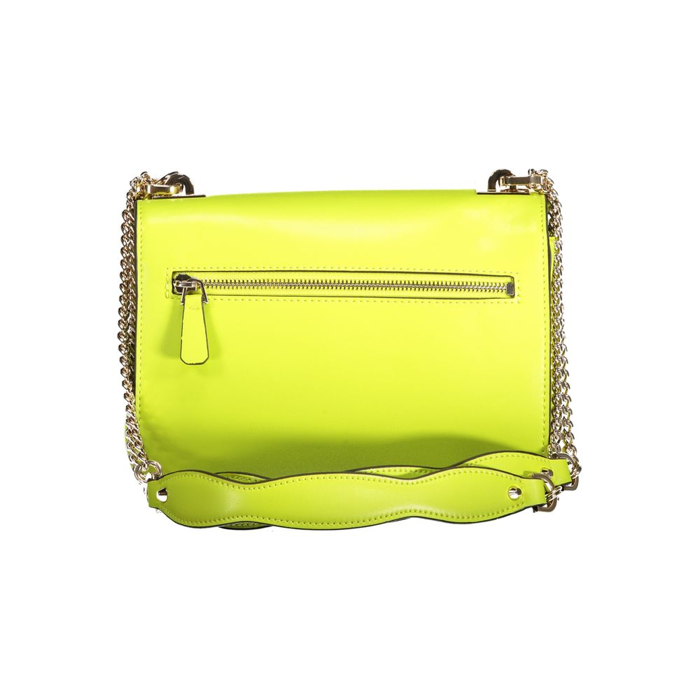 Bolso de mano de polietileno verde Guess Jeans