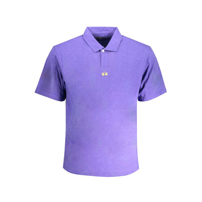 La Martina Polo De Algodón Morado