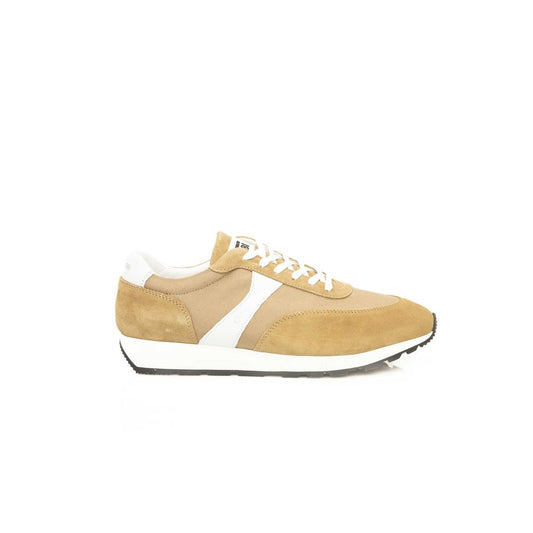 Zapatillas Cerruti 1881 de piel de becerro beige para hombre