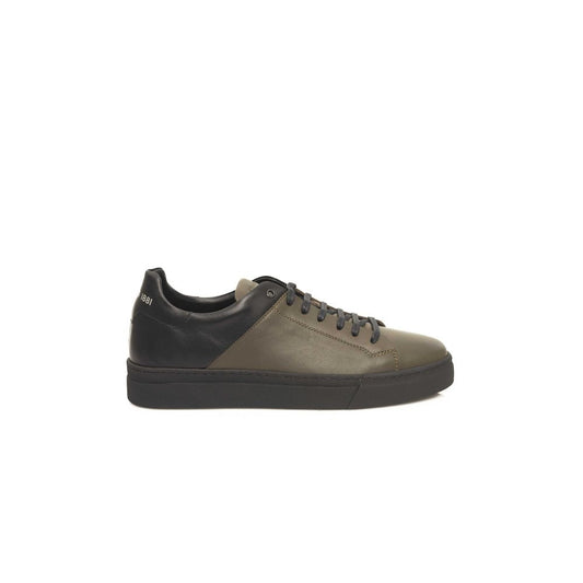 Zapatillas Cerruti 1881 de piel verde para hombre