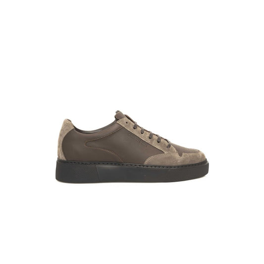 Zapatillas Cerruti 1881 de piel beige para hombre