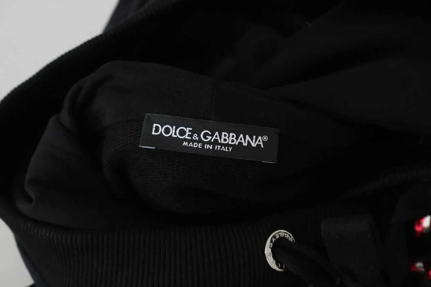 Suéter con capucha y lentejuelas DG de Dolce &amp; Gabbana