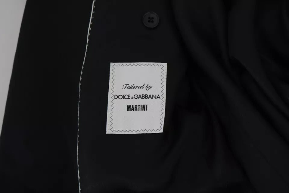 Chaqueta ajustada negra Dolce &amp; Gabbana Blazer MARTINI